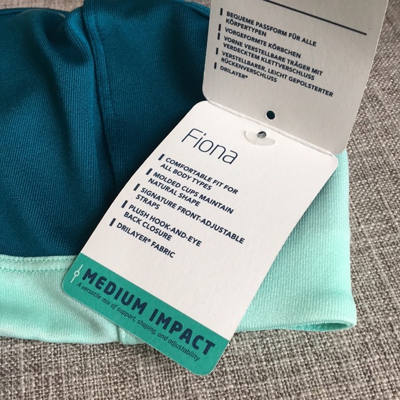 NWT- Brooks Running Bra- Fiona Sports Bra - Picture 4 of 4